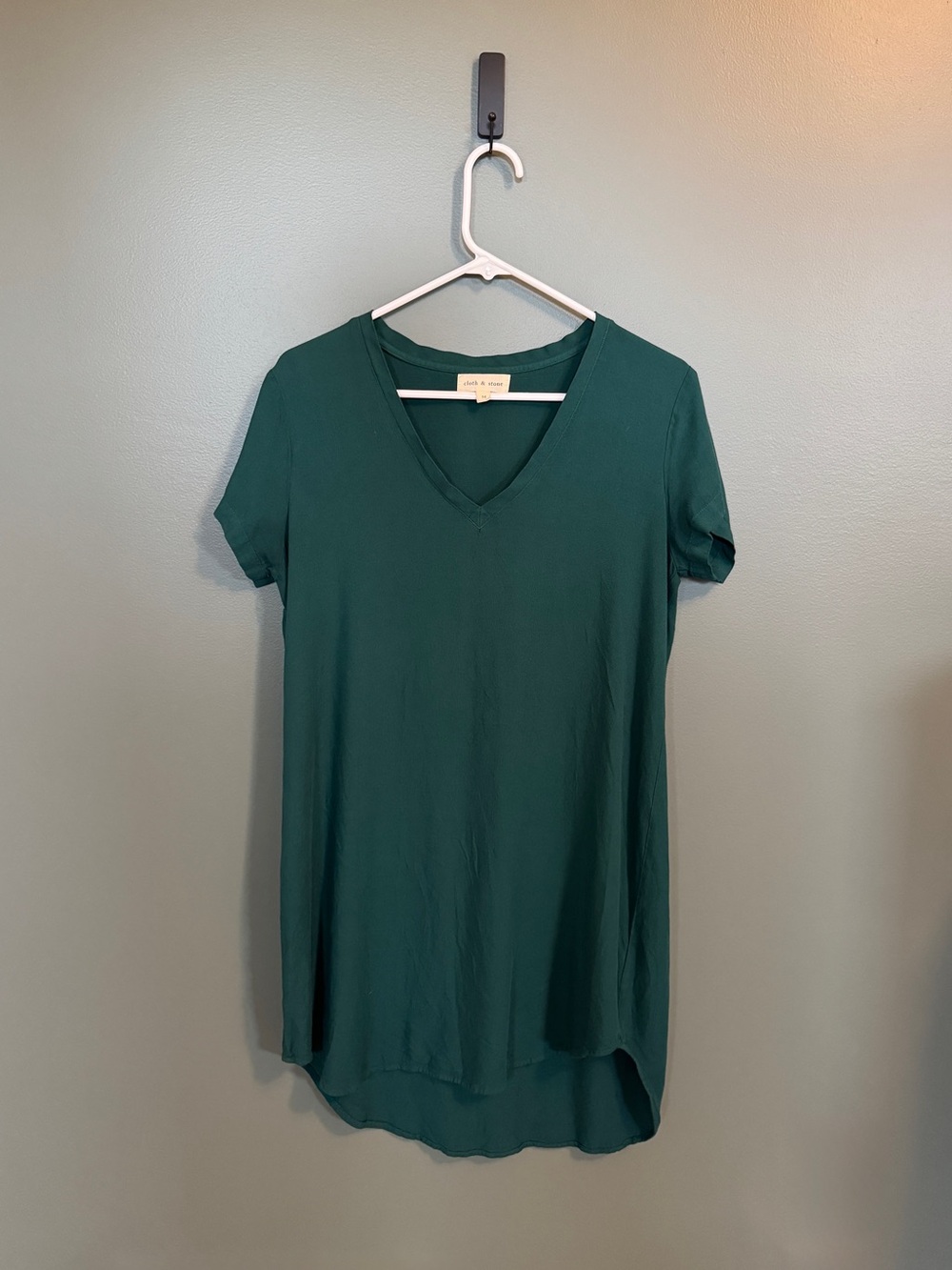 Anthropology Cloth & Stone Justine Dress in Green